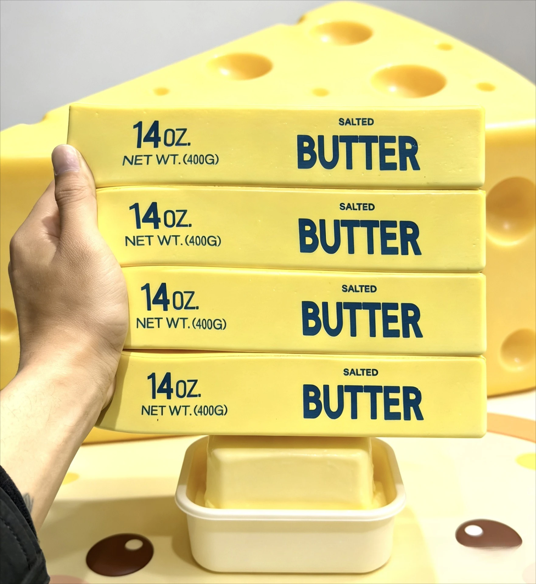 Novelty Gifts - Bâton de beurre géant super mou