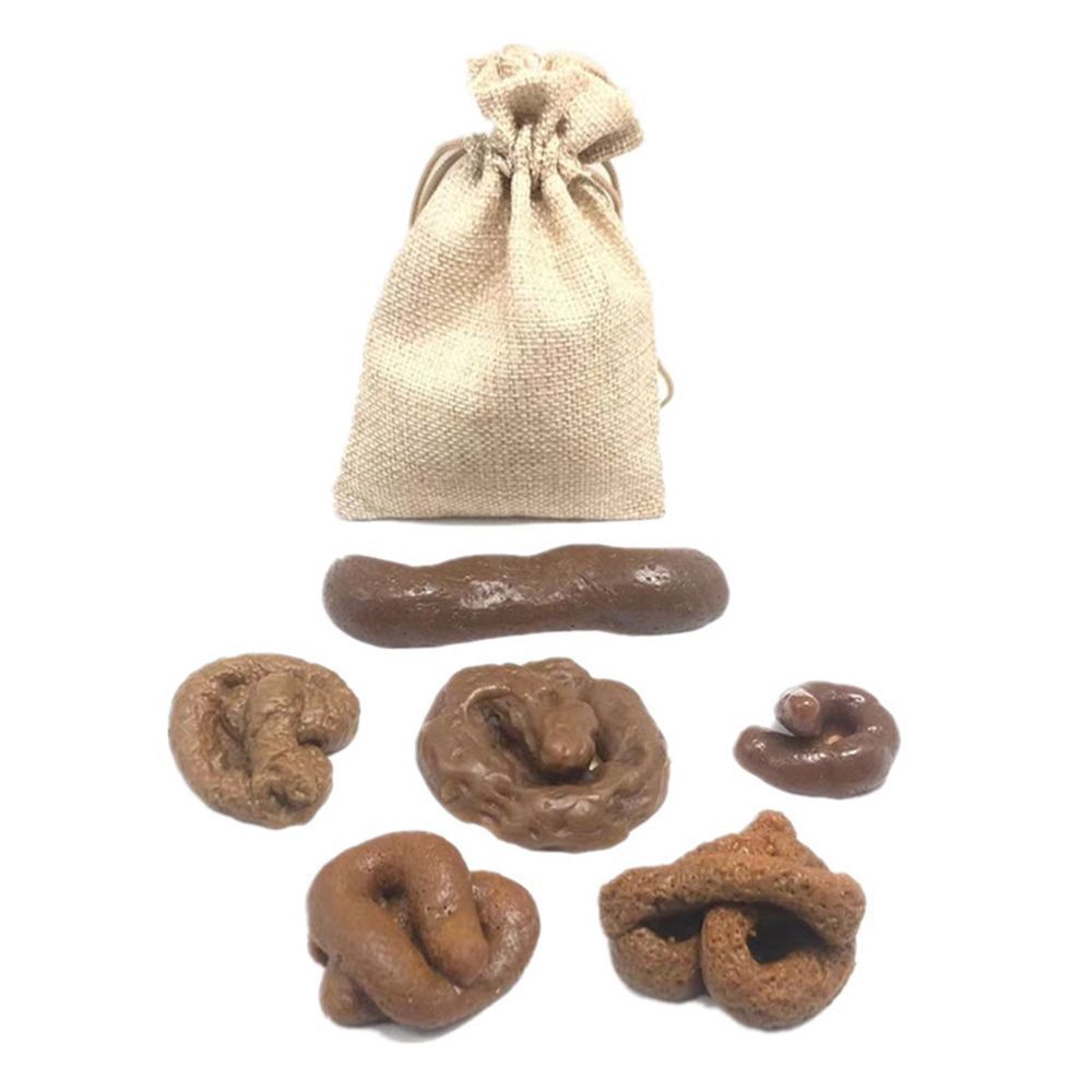 Fake Poop Gag Gift - Gadget de vacances antistress pour méfait,