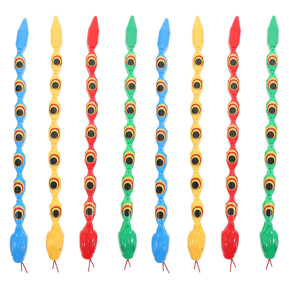 Prank Toys - 8 pièces de serpent articulé pour