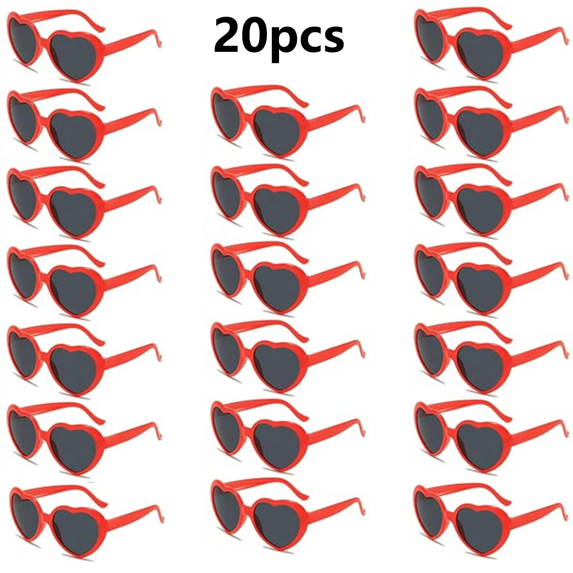 Lot de 20 lunettes de soleil e - Glow In The Dark Party Glasses avis et prix