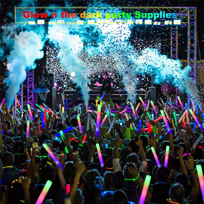 Bâtons lumineux A75K en vrac,  - Flashing Led Foam Sticks Party avis et prix