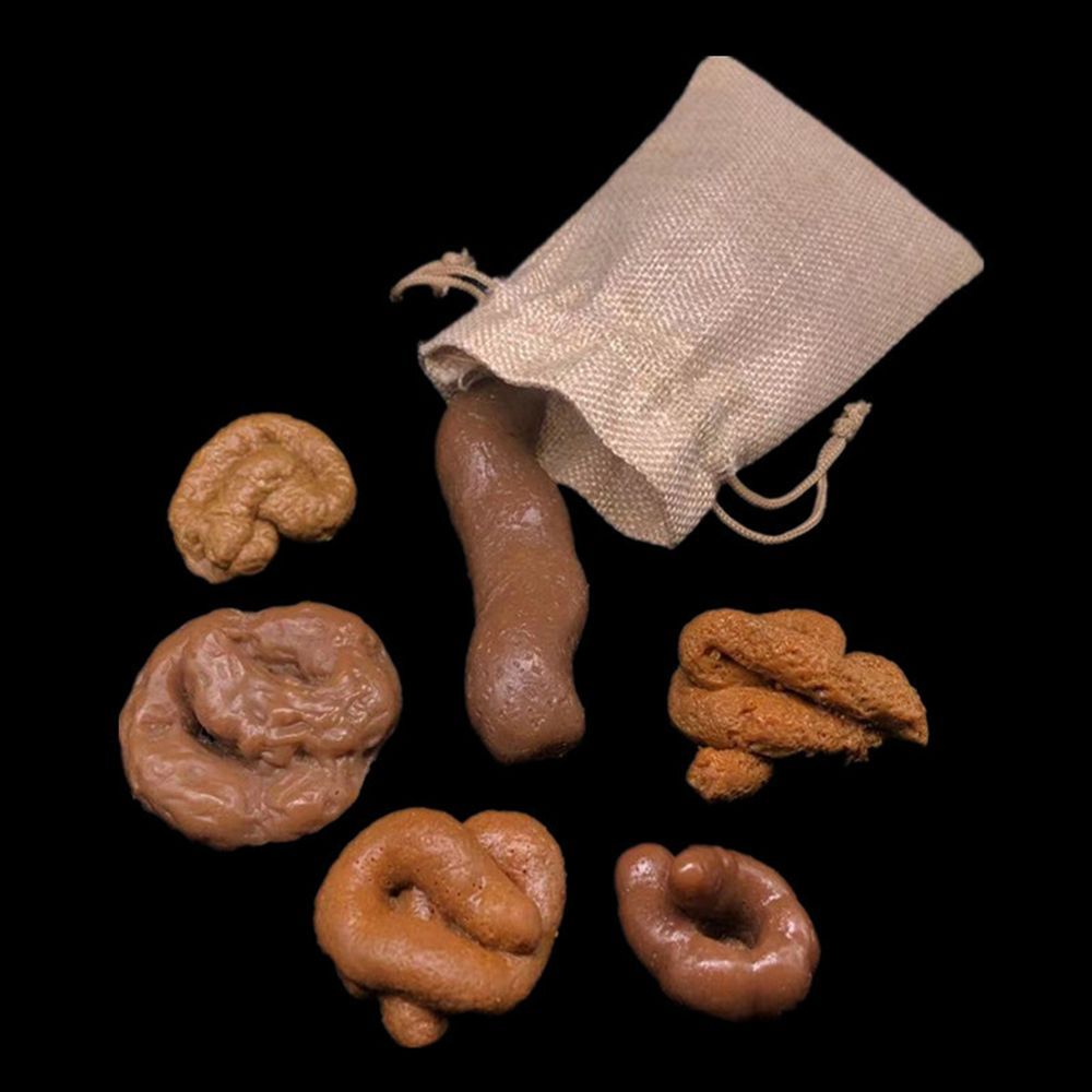 Gadget de blague, 6 pièces, jo - Fake Poop Gag Gift avis et prix