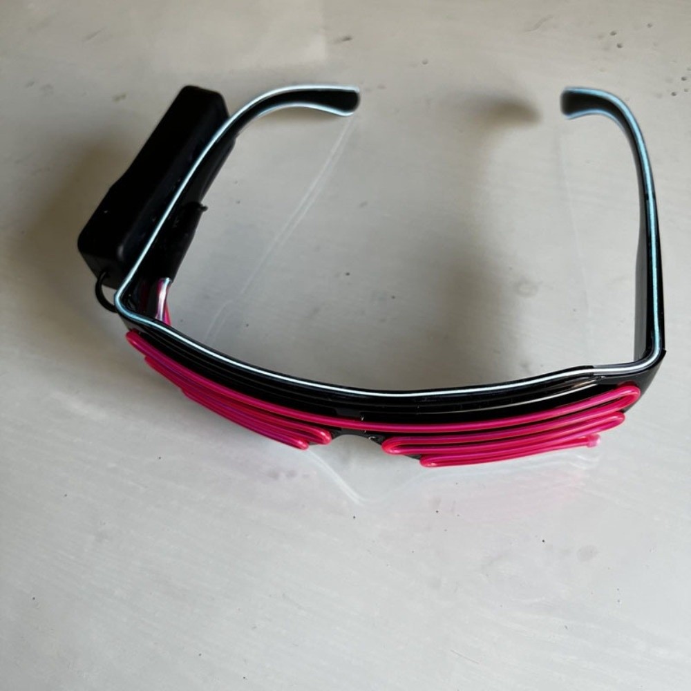 Lunettes LED sans fil lumineus - Glow In The Dark Party Glasses avis et prix