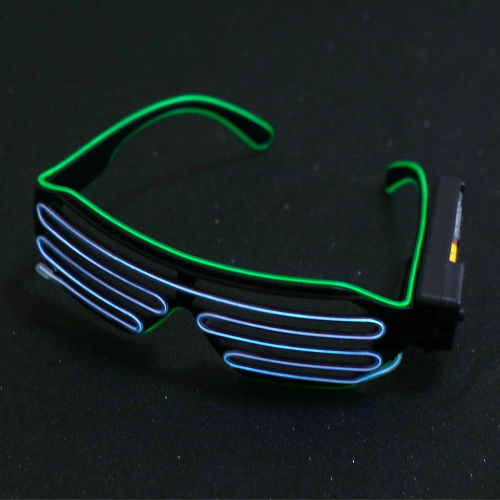 Lunettes LED sans fil lumineus - Glow In The Dark Party Glasses avis et prix