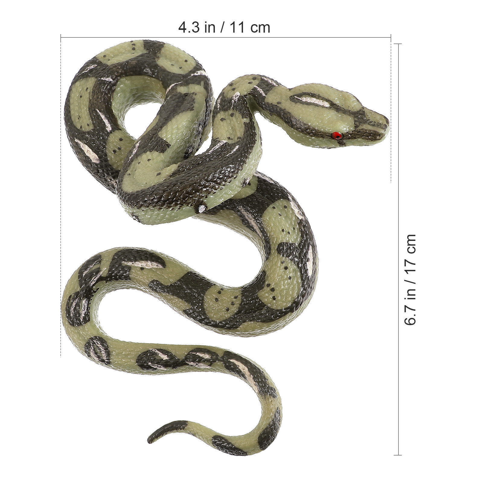 Grande serpent réaliste de hau - Prank Toys avis et prix